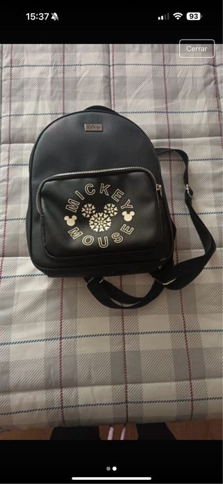 Mochila Disney Mickey Mouse Negra