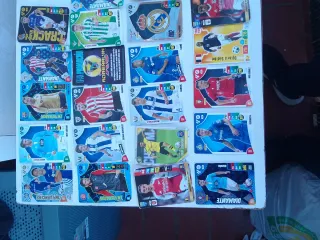 Colección de cromos de fútbol Adrenalyn XL