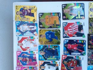 Colección de cromos de fútbol Adrenalyn XL