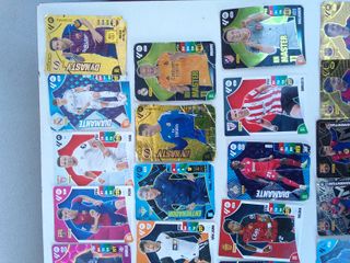 Colección de cromos de fútbol Adrenalyn XL