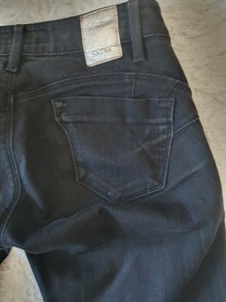 Pantalones vaqueros negros Salsa Talla 34