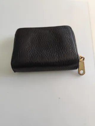 Cartera DKNY Negra y Dorada Original