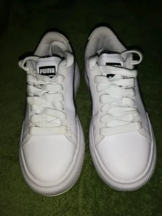 Zapatos Puma Blancos