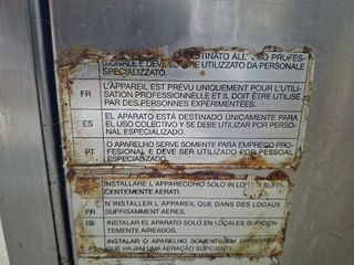 Freidora industrial gas REPAGAS