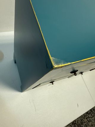 Mueble TV abeto azul