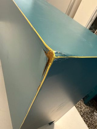 Mueble TV abeto azul