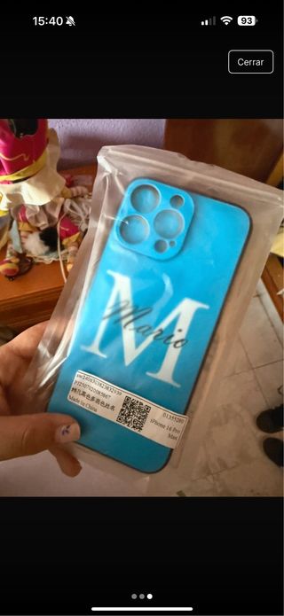 Funda iPhone 16 Pro Max Azul