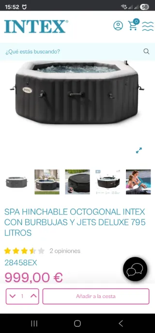 Jacuzzi Hinchable Exterior