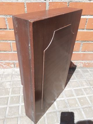 Mueble contador de luz madera