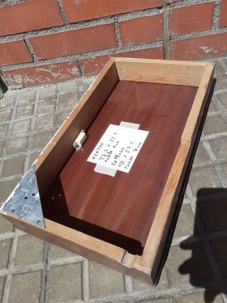 Mueble contador de luz madera