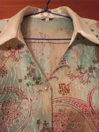 Camisa estampada talla 46