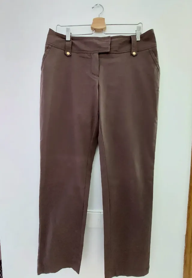 Pantalón Síntesis Talla 44 Marrón