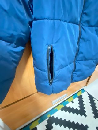 Giacca invernale blu e nera per bambini