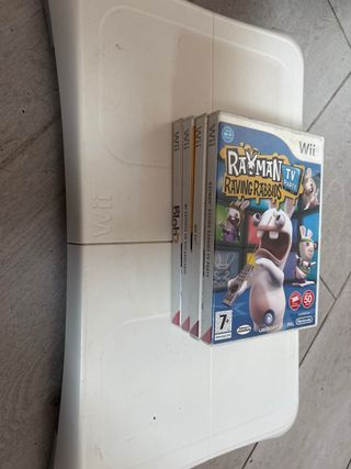 Tabla Wii Balance Board + Juegos