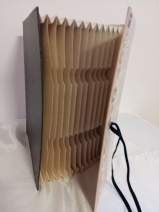 Portadocumenti a soffietto vintage