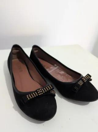 Bailarinas RKS nuevas con caja y lazo decorativo
