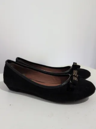 Bailarinas RKS nuevas con caja y lazo decorativo