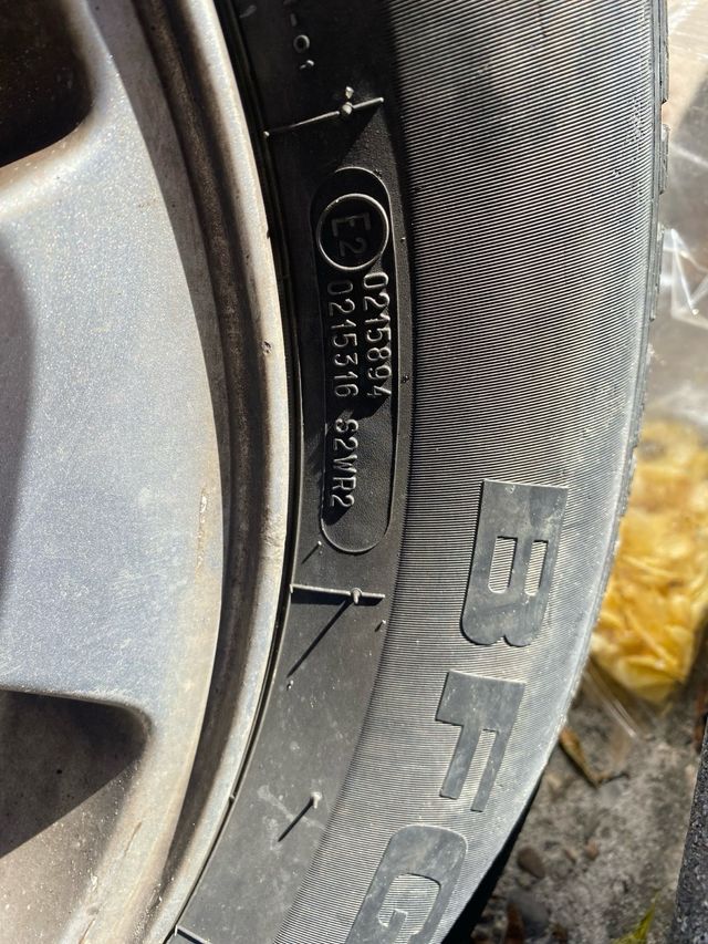 Llantas 16 con gomas de Subaru Forester 2003-2008