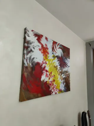 Quadro dipinto a mano Giochi di Colori