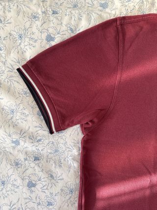 Polo Fred Perry granate oscuro