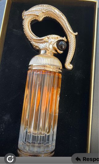 Perfume Caballero Dorado con Dragón