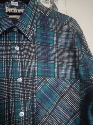 camicia uomo scozzese