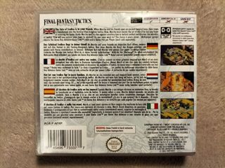 Caja Final Fantasy Tactics Advance GBA