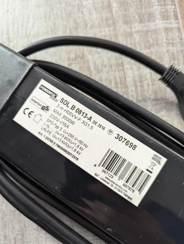 Faixa de alimentação de 8 ficha