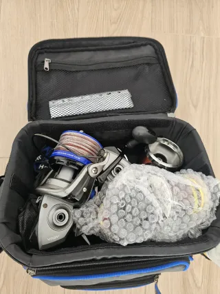 Equipo de pesca completo