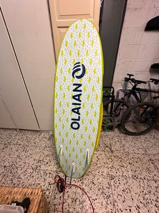 Tabla de surf Olaian 6’ – 40 L 3 quillas