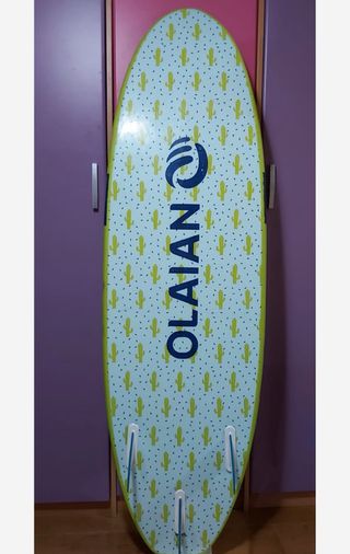 Tabla de surf Olaian 6’ – 40 L 3 quillas