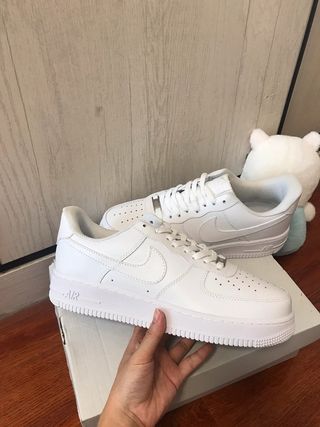 N݉íke A݉ír f݉órce 1 L݉ow '07 White Talla 38