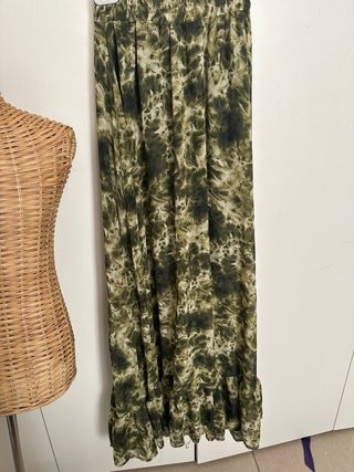 Gonna lunga fantasia tie-dye