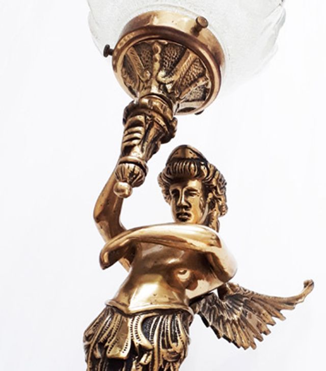 Apliques de pared Bronce Figuras Sirena