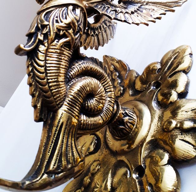 Apliques de pared Bronce Figuras Sirena