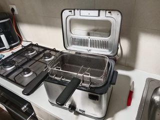 Freidora 4L Acero Inoxidable