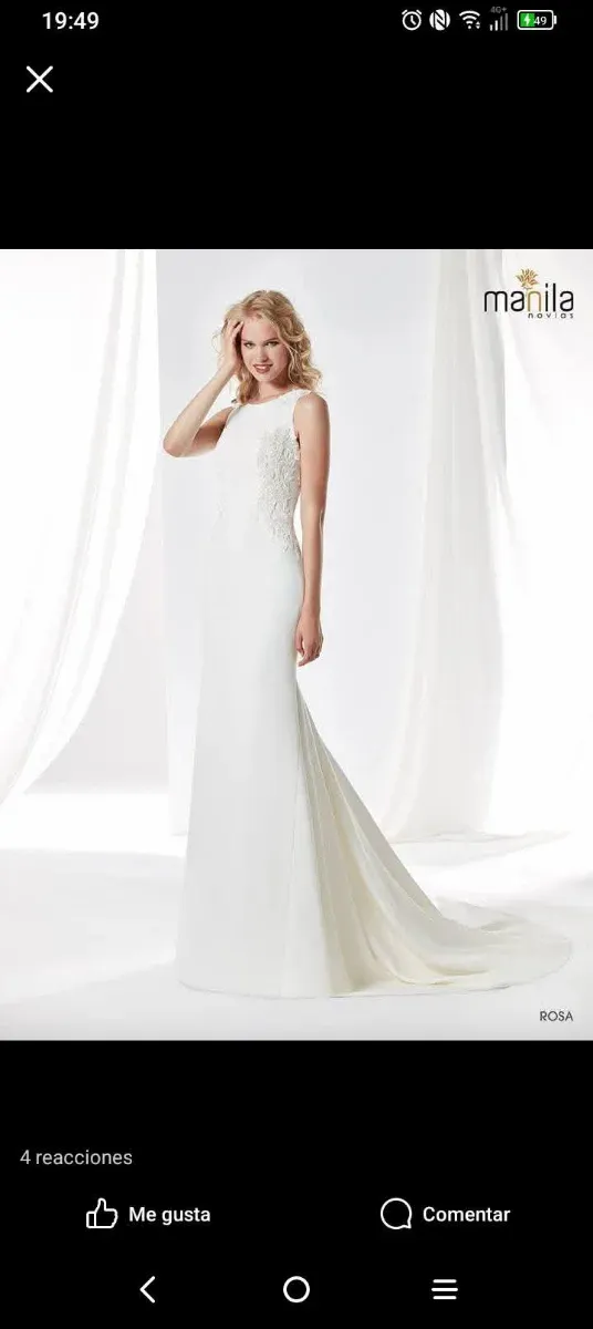 Vestiti da sposa in liquidazione totale.