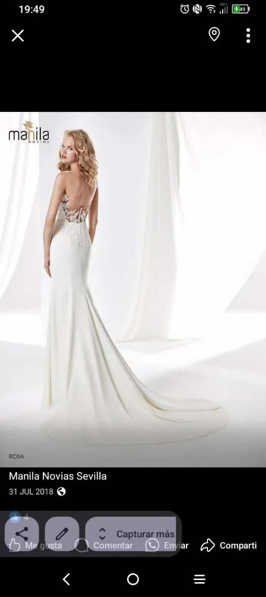 Vestiti da sposa in liquidazione totale.