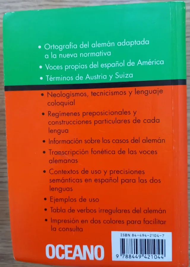 DICCIONARIO ESPAÑOL - ALEMÁN