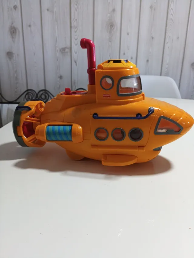 Submarino de Juguete Naranja