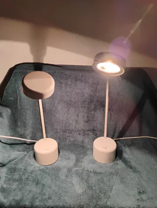 Par de candeeiros de mesa Elco Lite Holland