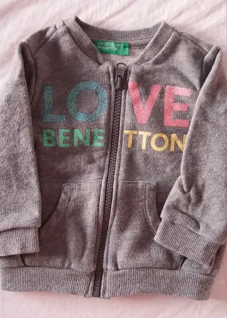 2 Felpe Benetton Bambino
