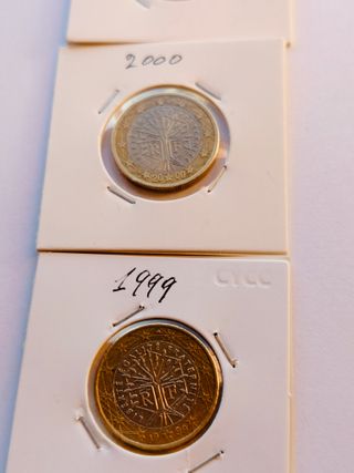 4 Monete Euro Albero della Vita 1999-2002