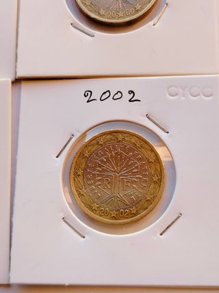 4 Monete Euro Albero della Vita 1999-2002