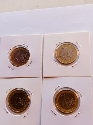 4 Monete Euro Albero della Vita 1999-2002