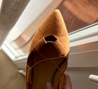 Manoletinas ante naranja Bellehari una sola puesta