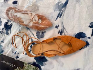 Manoletinas ante naranja Bellehari una sola puesta