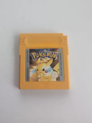 Pokemon Amarillo Game Boy DMG-APSS-ESP