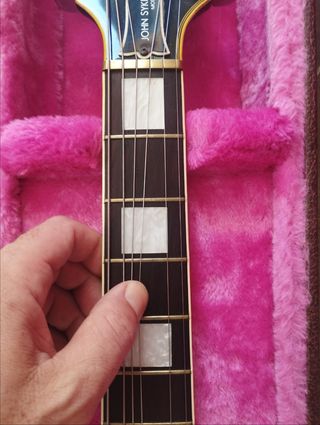 Guitarra Eléctrica Burny John Sykes Negra