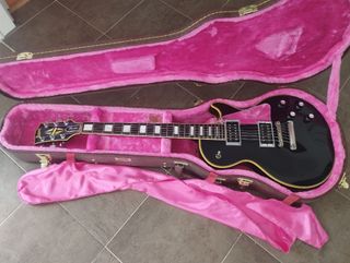 Guitarra Eléctrica Burny John Sykes Negra